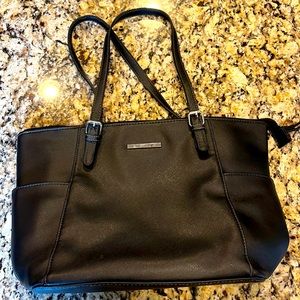 Black handbag
